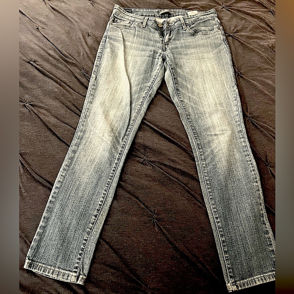 Lightly used Levi blue jeans